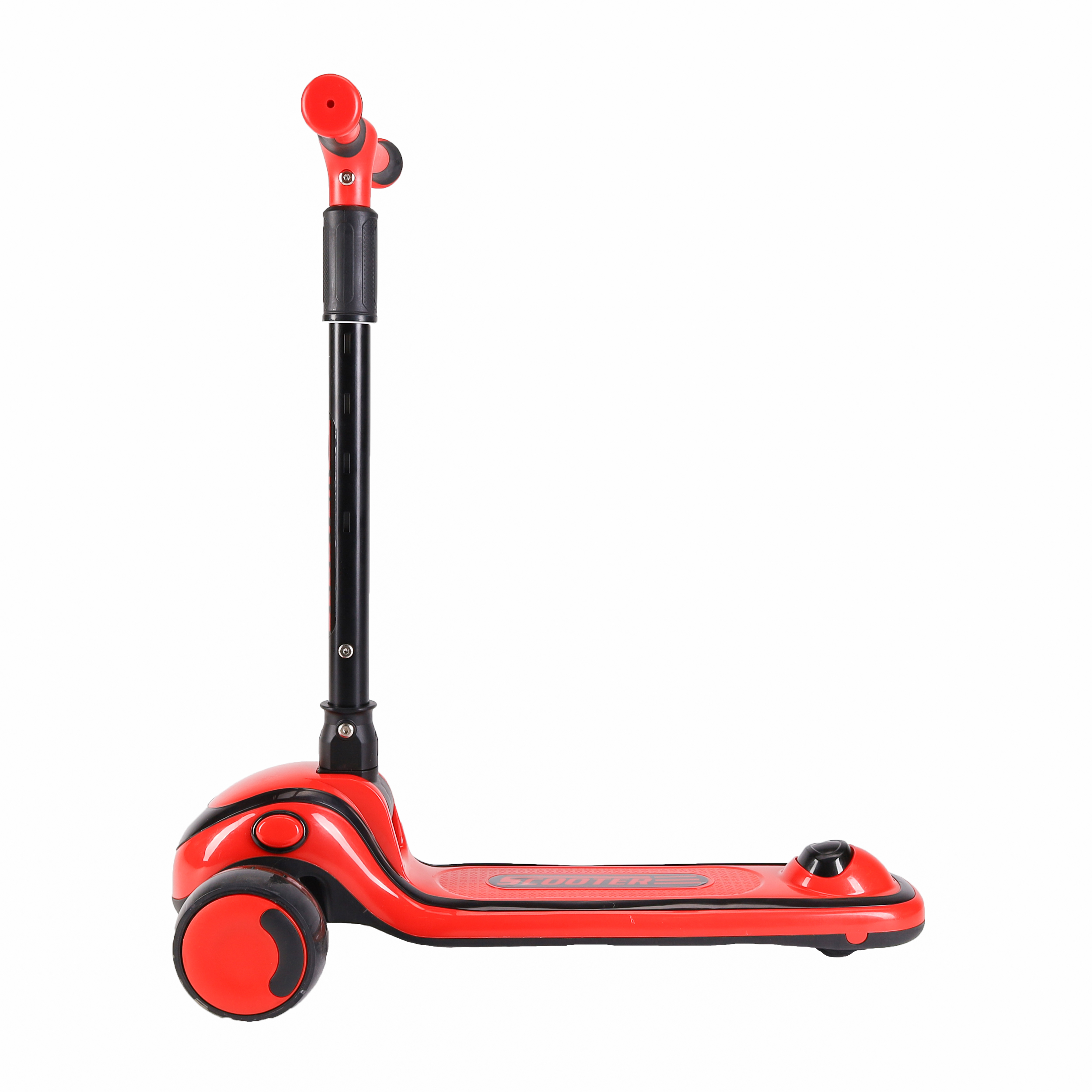 Самокат 3-х колесный SCOOTER Hyper / HQ-905 /уп 6/ красный