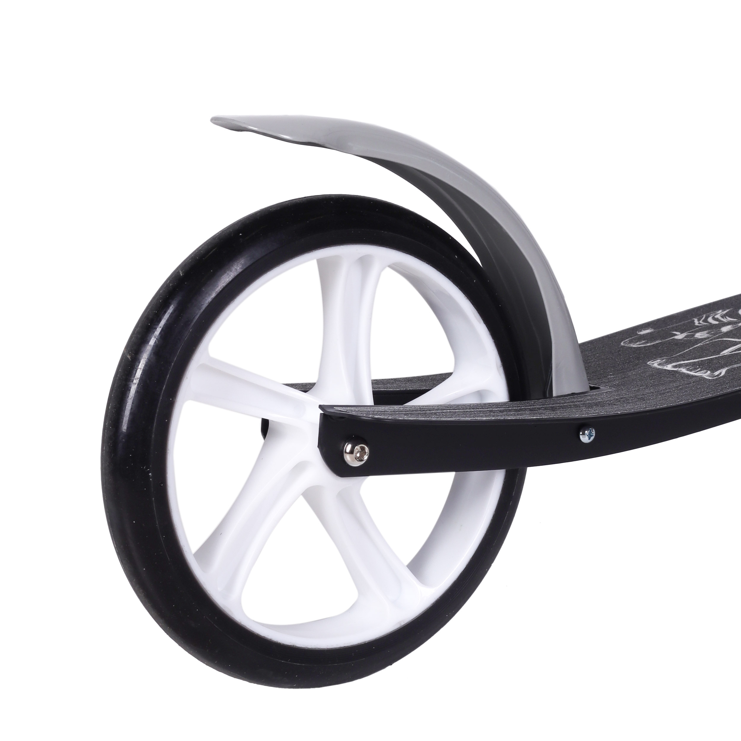 Самокат 2-х колесный Woohooo Vibex / колеса 200мм / White Tiger / уп 4