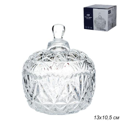 Сахарница 280 мл бочонок резная / A-0015 /уп 48/*