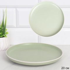 Тарелка 200 мм / 1800 /уп 4/ 36/ Светло оливковый 