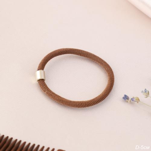 Резинка-продевка для волос 5 см / NSAF-42А /уп 100/веревка