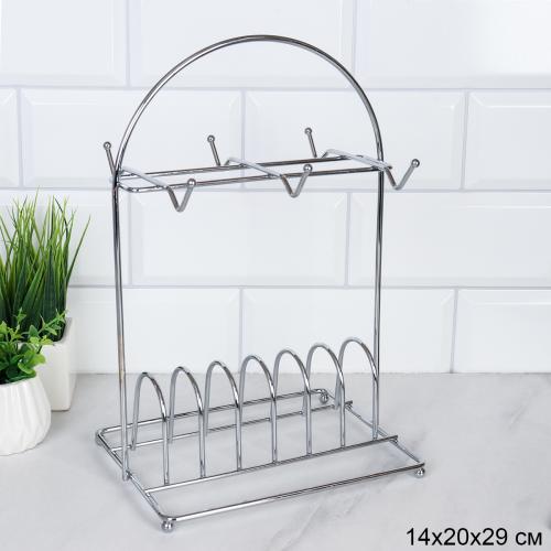 Подставка для чайного набора на 6 персон 19х14,5х29 см / V-795 /уп 60/металл/