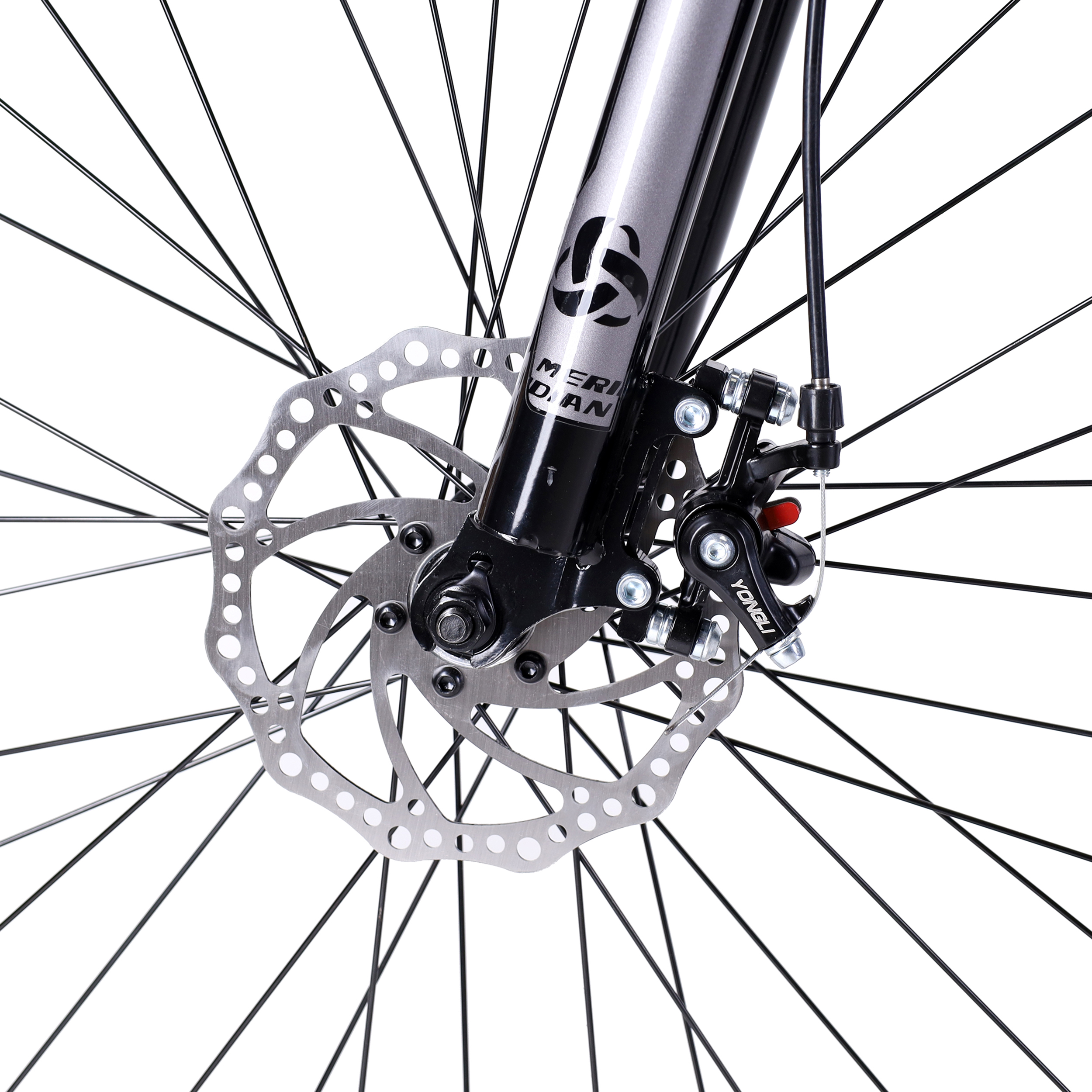 Велосипед горный MERIDIAN MOUNTAIN I 26-17" 21S DISC BRAKE цвет: чёрный-серый