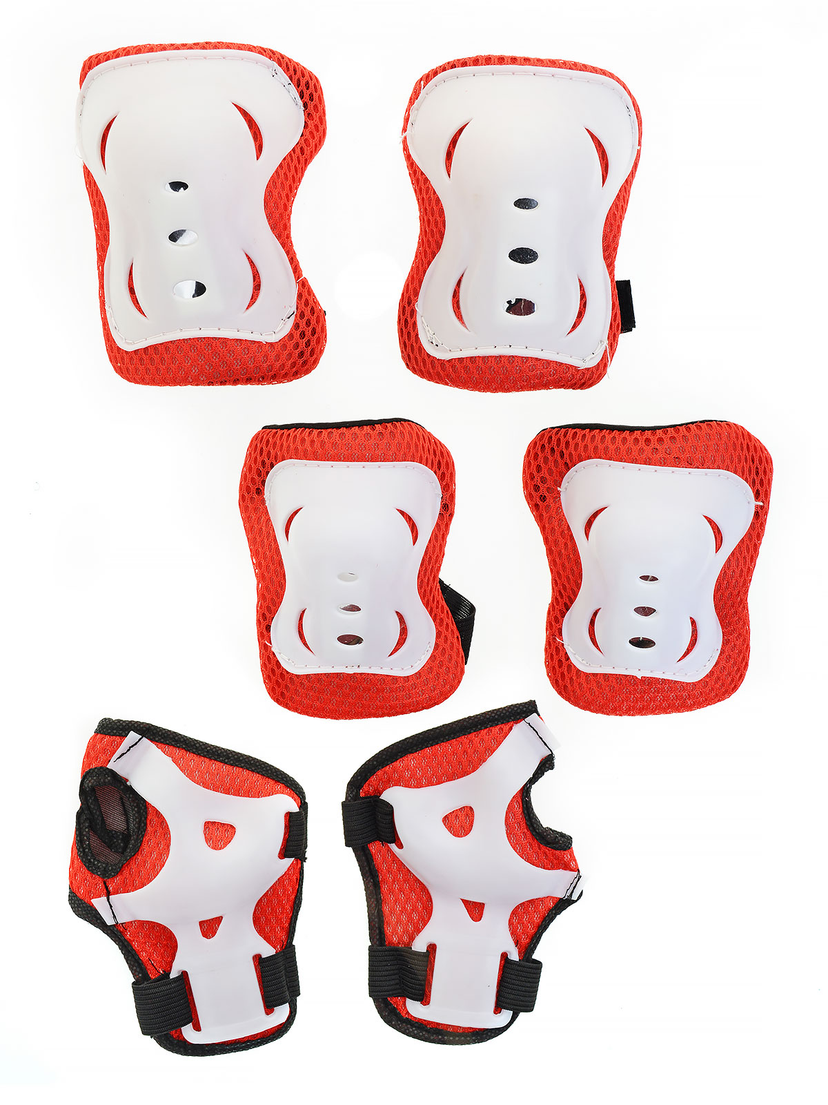 Защита для катания на роликах и велосипеде 6 предметов / D-023B /уп 100/микс 5 цветов