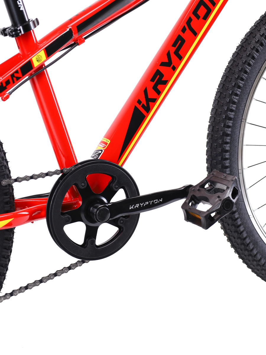 Велосипед 24" Krypton Hyperion ригид KH10R24HF 7sp огненный феррари