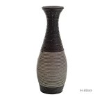 Ваза напольная 60 см Плетенка / 351/2 /уп 12/ серо-коричневый