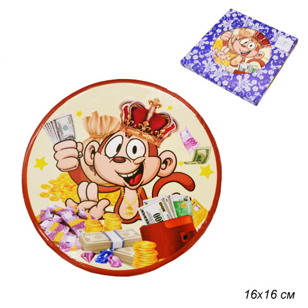 Подставка под горячее 16х16 см Богатства в дом / YX303 /уп 36/ Акция 