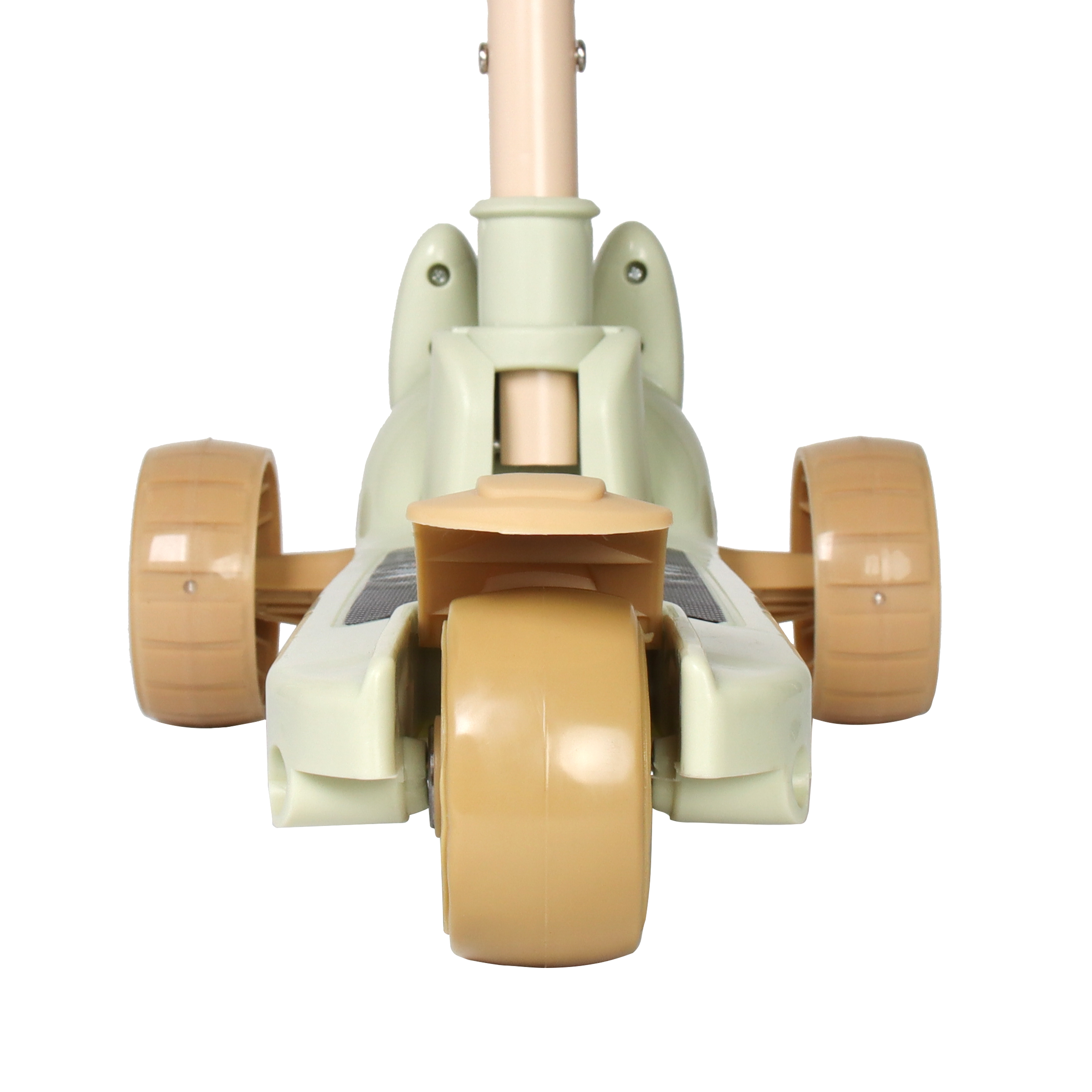 Самокат 3-х колесный COMIRON Yeenot Зайчик / JLBB-808 seat /уп 8/ зеленый