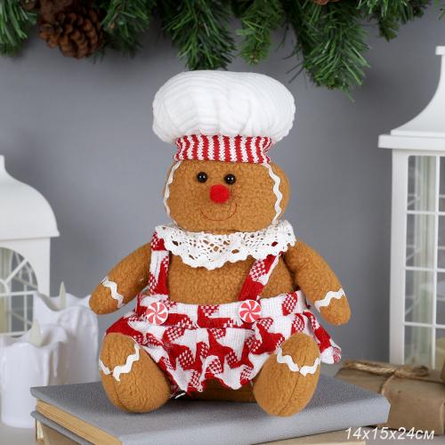 Новогоднее украшение Пряник 24 см / NA124 /уп 60/