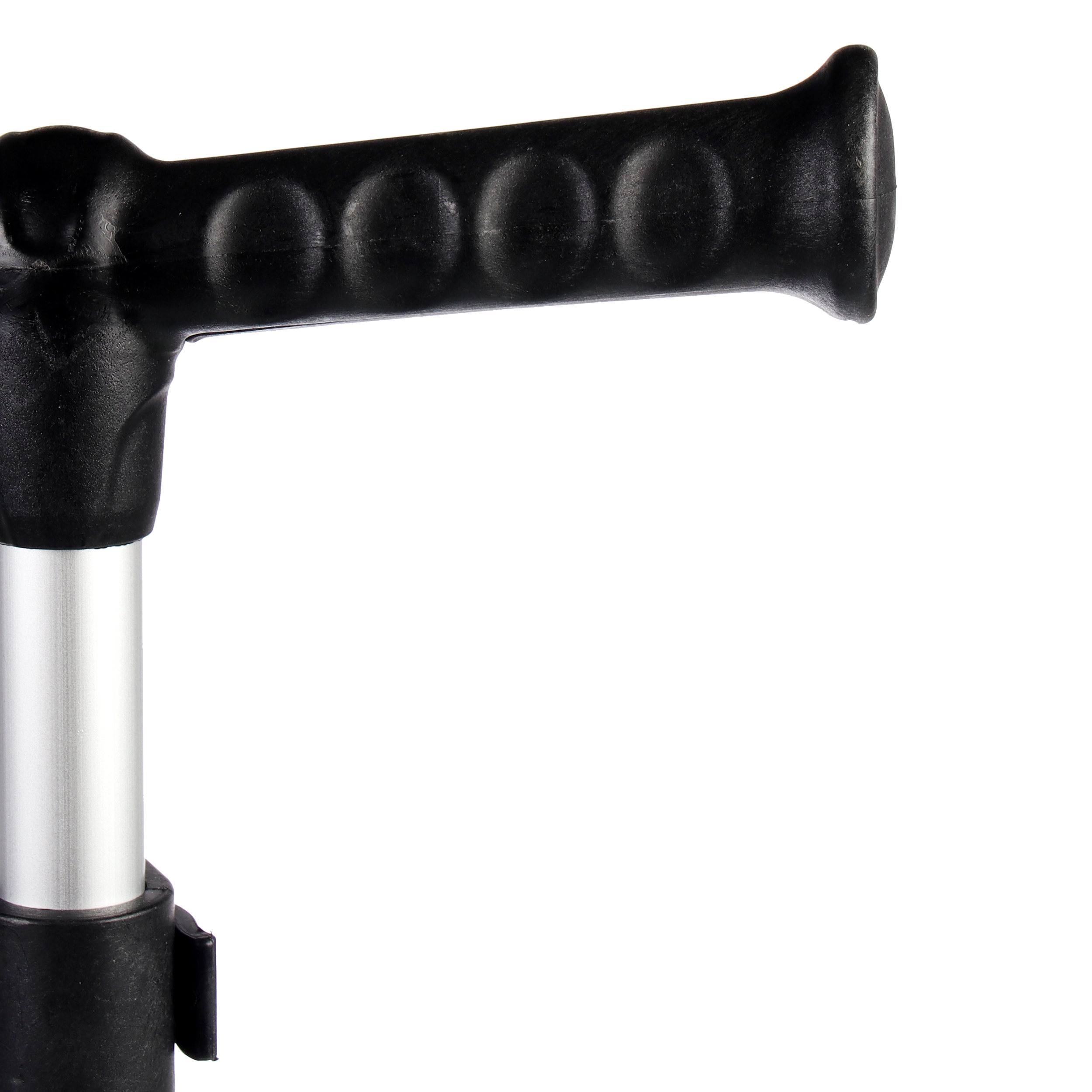 Самокат трехколесный облегчённый для детей от 2-х лет Yeenot GT2018-4, нагрузка до 30кг, вес 1,4кг, светящиеся колёса PU 110мм, цвет Черный  БК/уп10