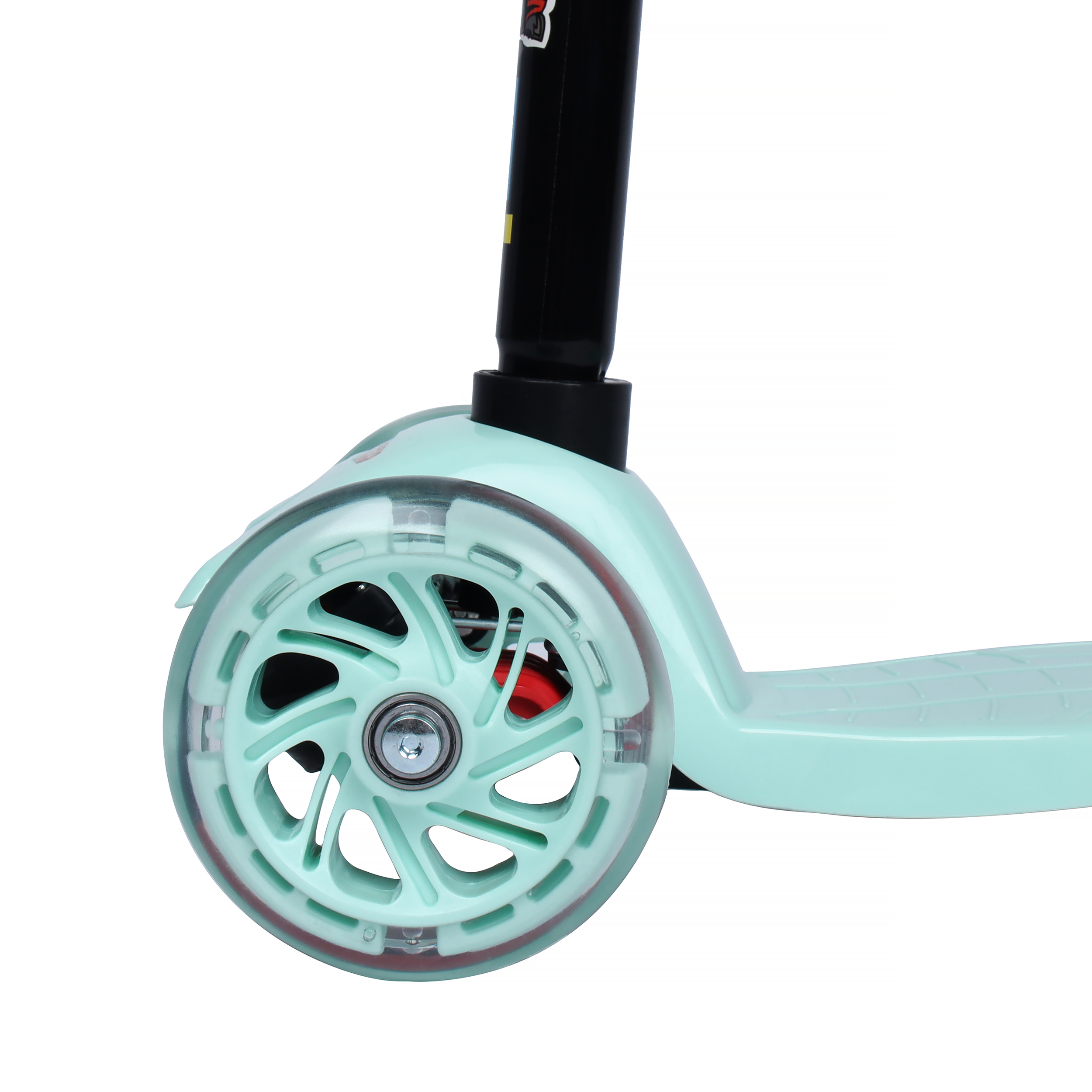 Самокат трехколесный от 3-х лет Yeenot Kids GT4108, до 50кг, вес 2.3кг, свет. колёса PU 116мм ABEC7, голубой, БК/уп10/ АКЦИЯ!