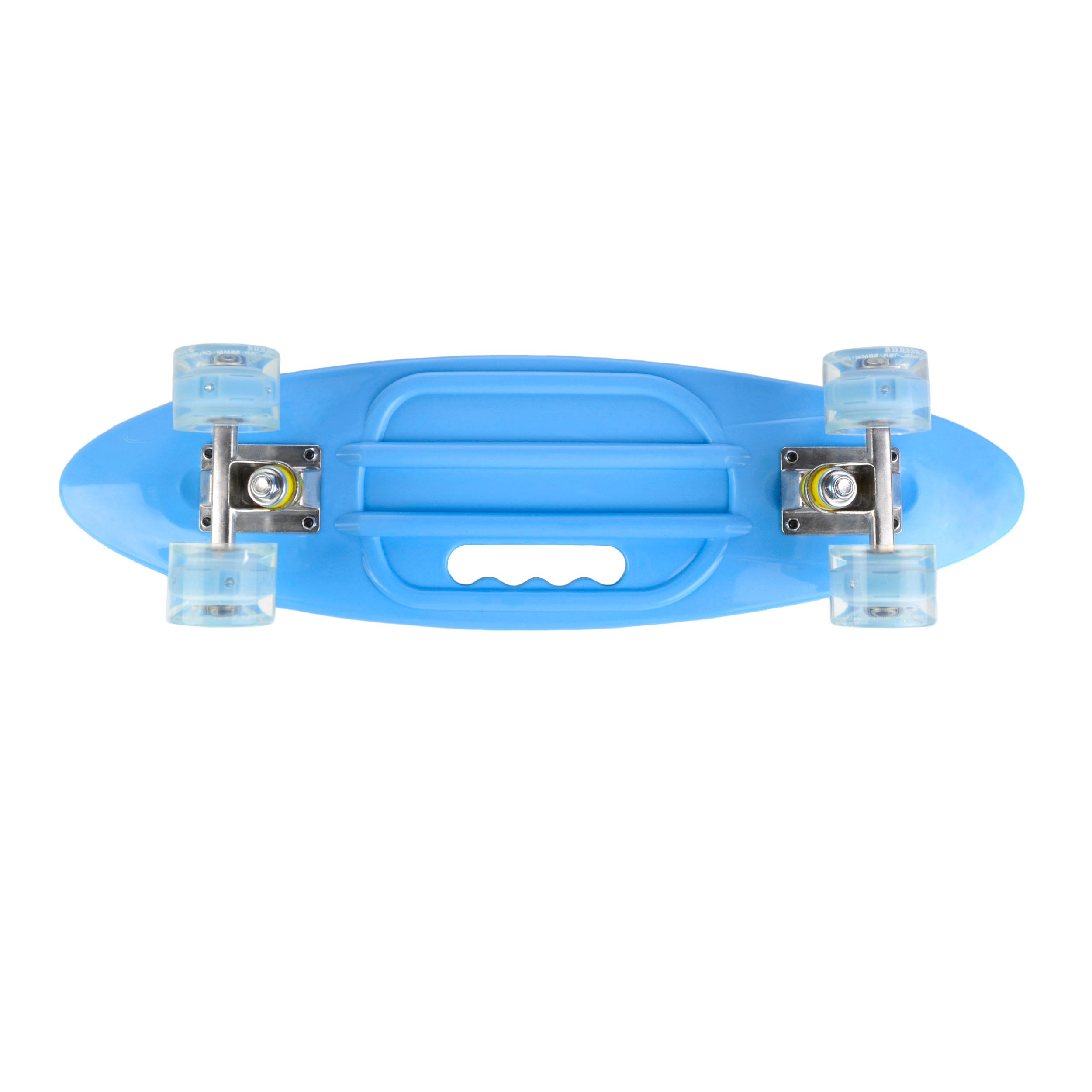 Лонгборд / GT31+6 /уп 8/ граффити Филин, светятся колеса