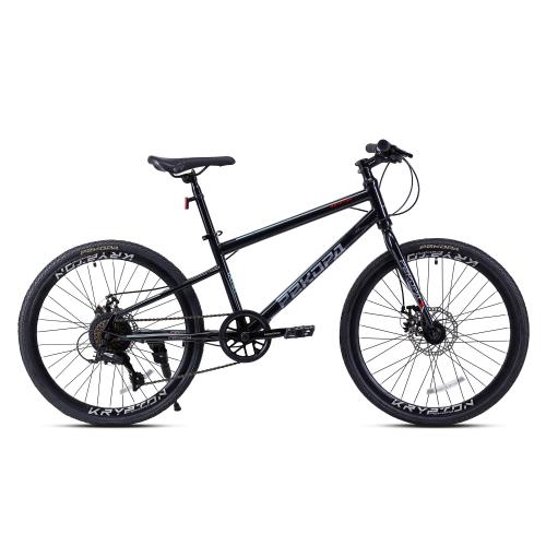 Велосипед грэвел KRYPTON РЕКОРД 24" рама 13" 7sp BLACK