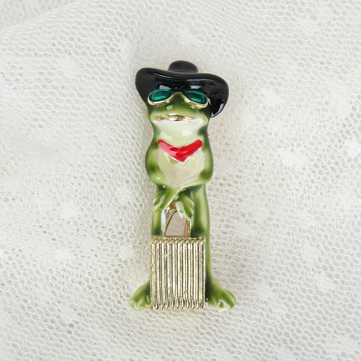 Брошь Лягушка / 3420 /уп 24/