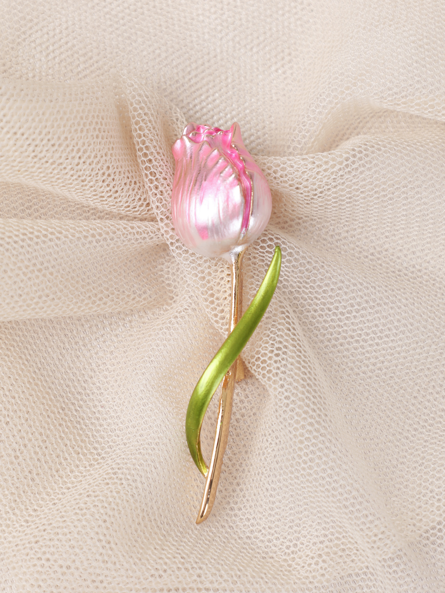 Брошь Тюльпан / 1719-35 /уп 24/