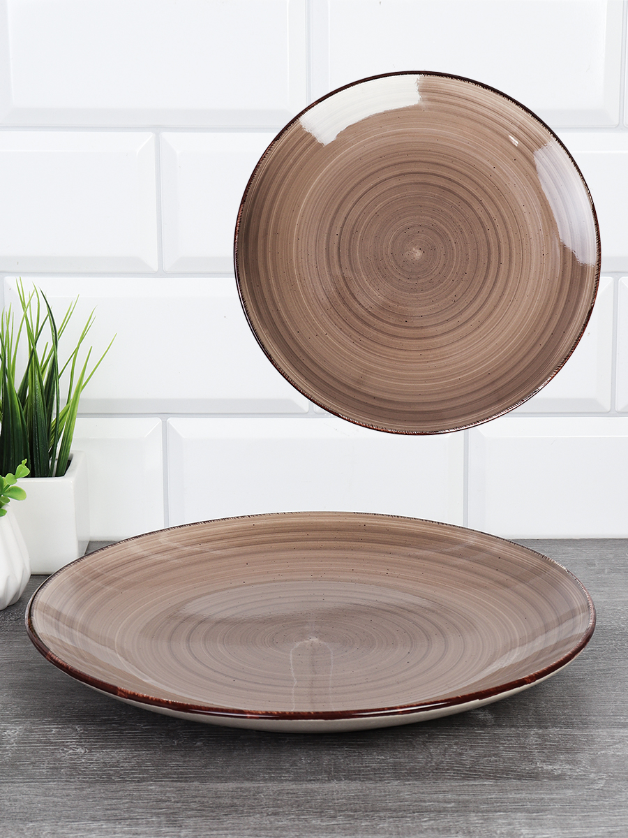 Тарелка 270 мм / WHP24-0120B / Какао ШТУЧНО