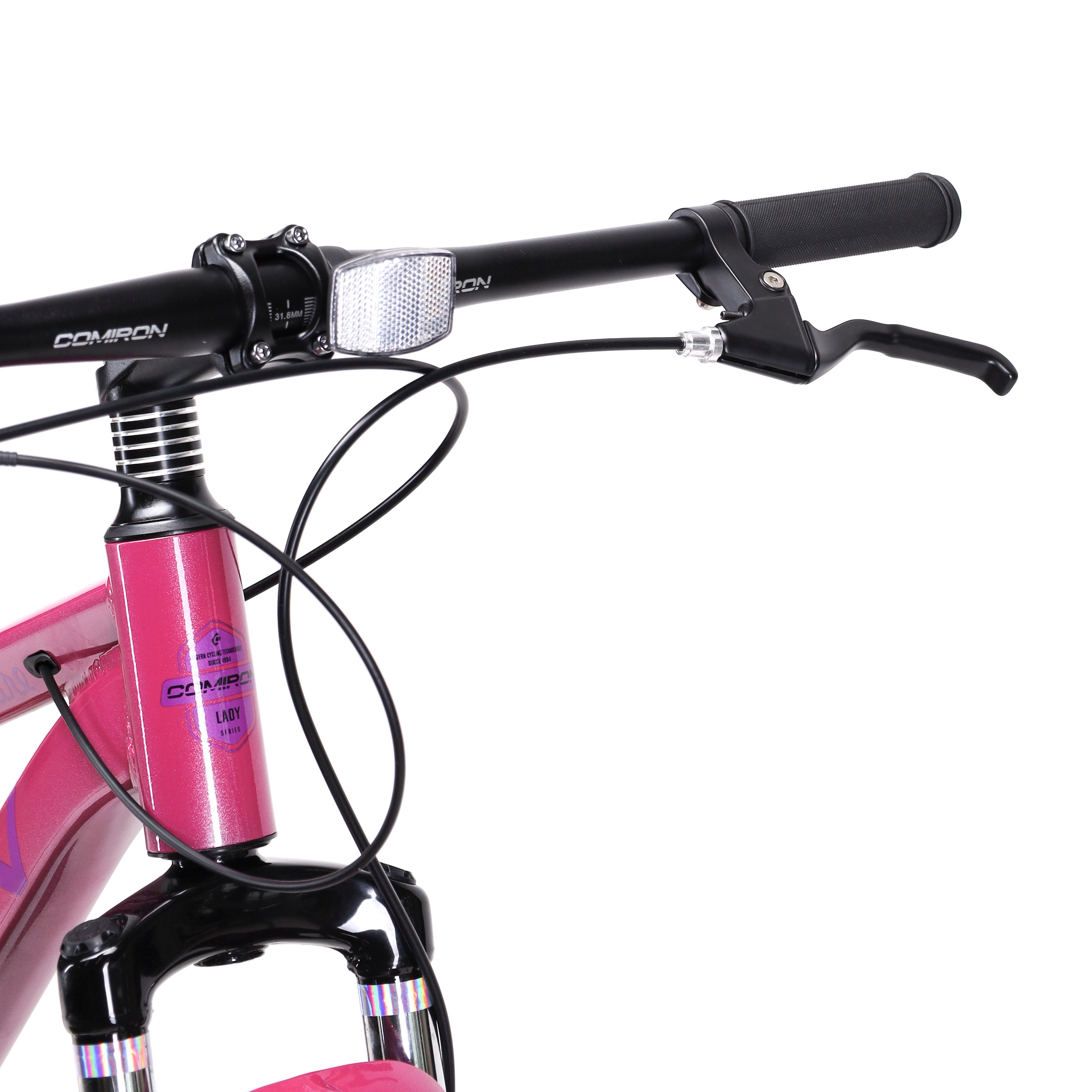 Велосипед 27,5" рама 17" 1x10sp COMIRON DESIRE розовый