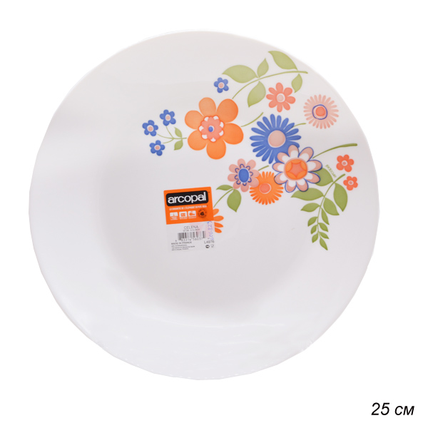 Тарелка обеденная 25 см Селена / L4976 /уп 12/