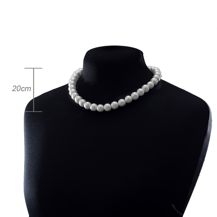 Бусы жемчуг 43 см / 530-16 /уп 12/