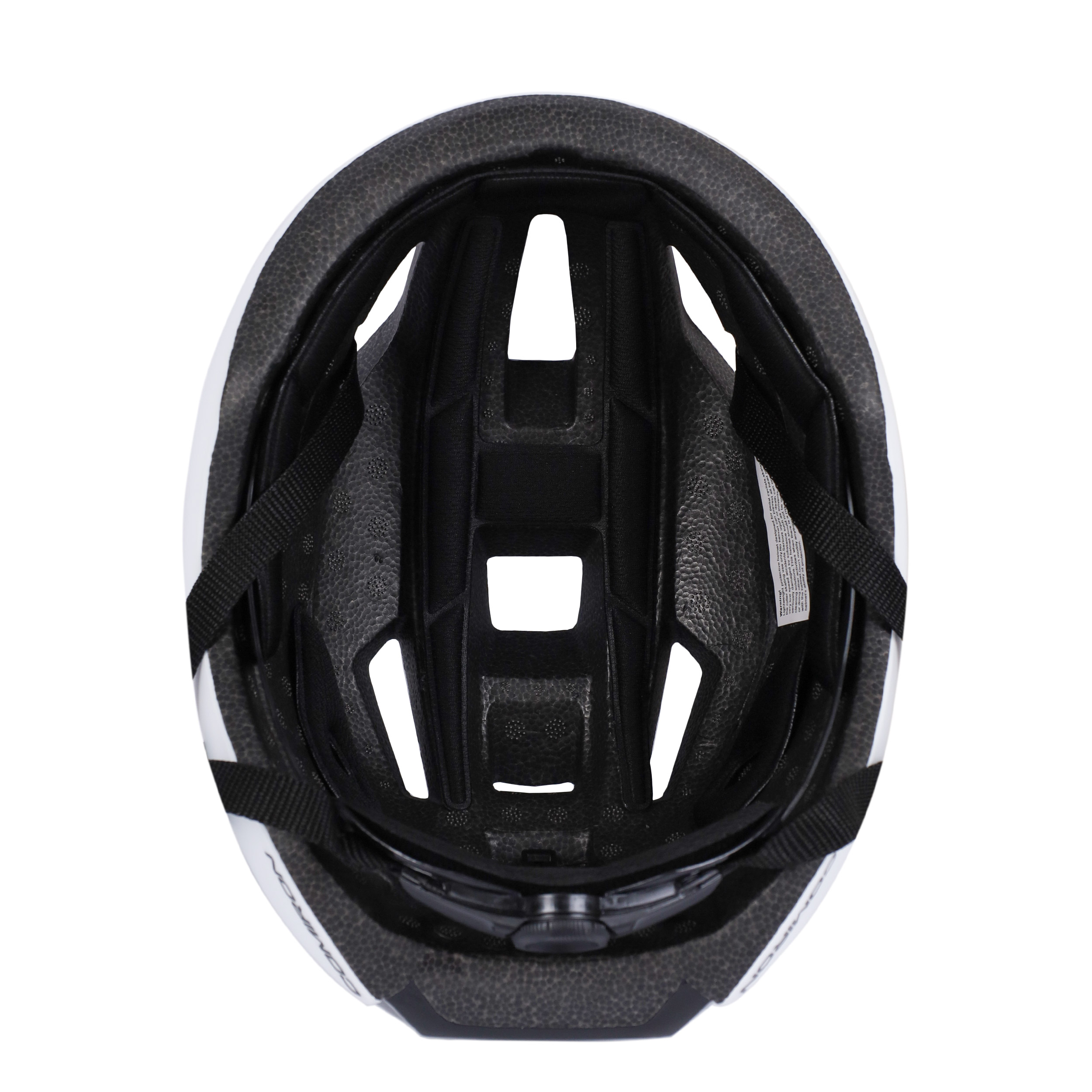 Шлем велосипедный с визором COMIRON. Цвет: White. Размер: L (58-62см)  / MX-100T / уп 12