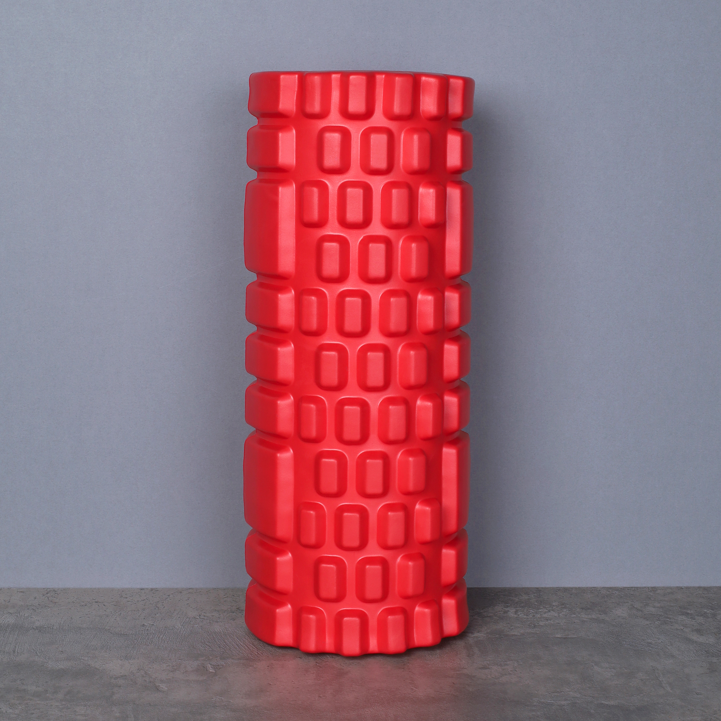 Ролик массажный спортивный Woohooo BRICK 33x14/ красный/уп10
