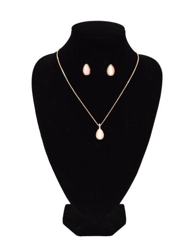 Подвеска на цепочке и серьги / GTE-25 /уп 12/