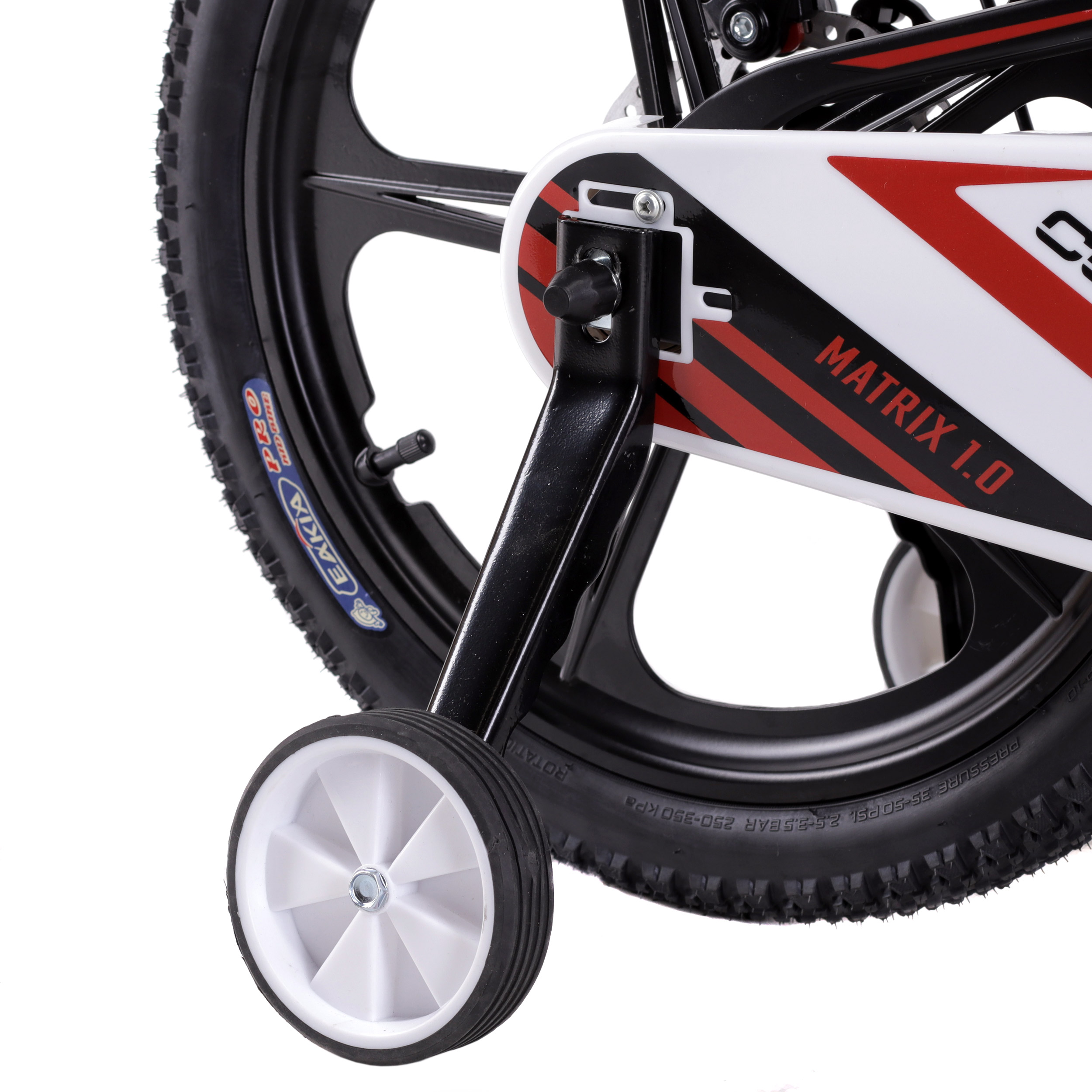 Велосипед 18" M18BR COMIRON MATRIX чёрный красный