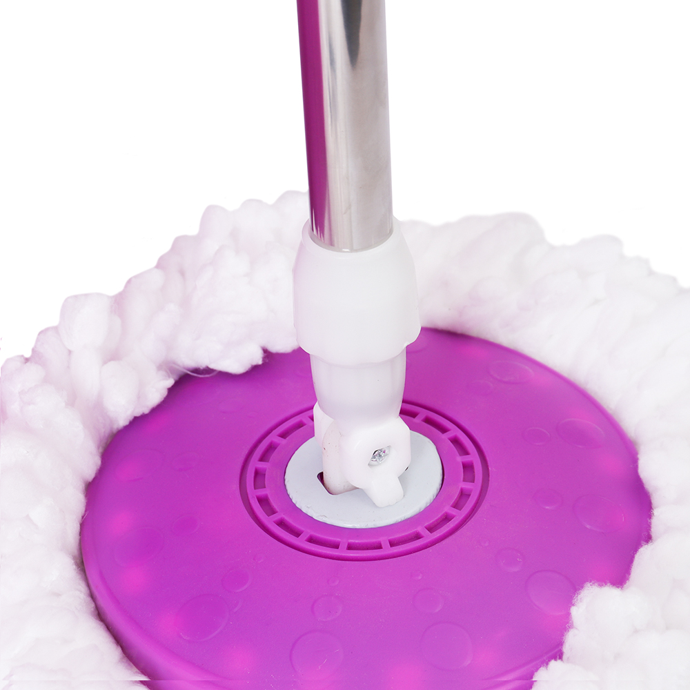 Ведро с отжимом и шваброй центрифуга пластик / FR-1123/2с /уп 25/ 2 насадки