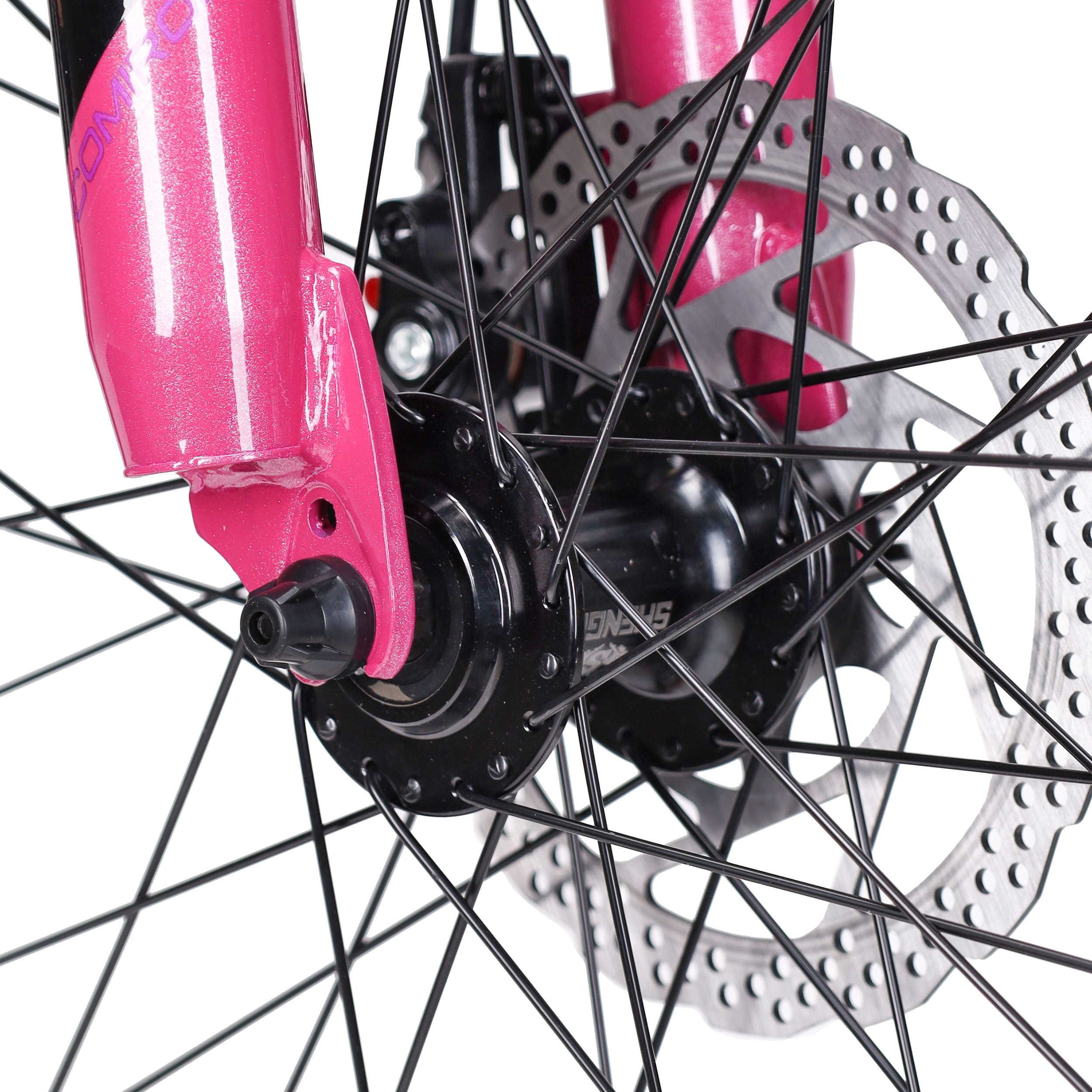 Велосипед 27,5" рама 17" 1x10sp COMIRON DESIRE розовый