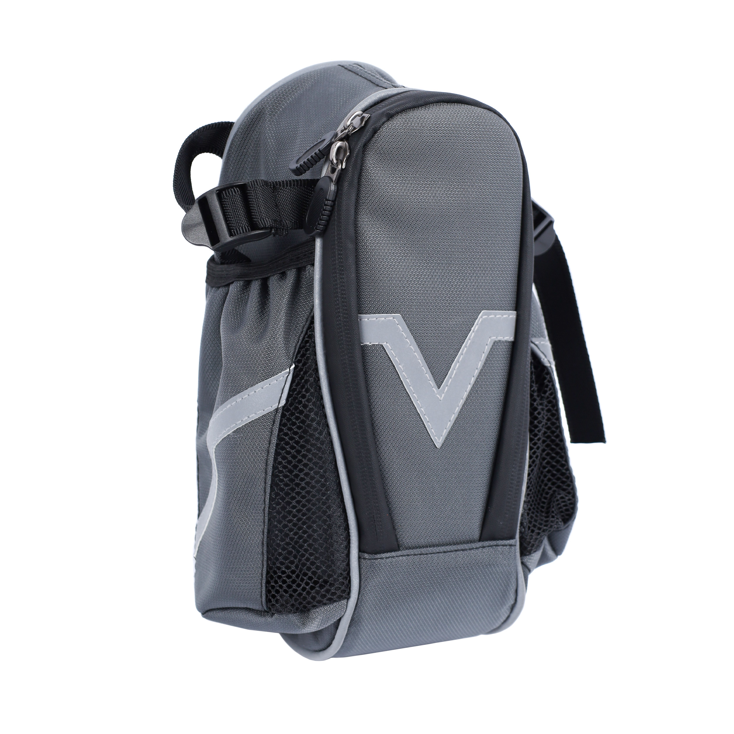 Сумка велосипедная подседельная BICYCLE SOUL, отделение на молнии, боковые отсеки под бутылки. /уп 50/