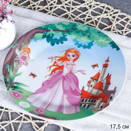 Тарелка 180 мм / C883# /уп 72/ Принцесса