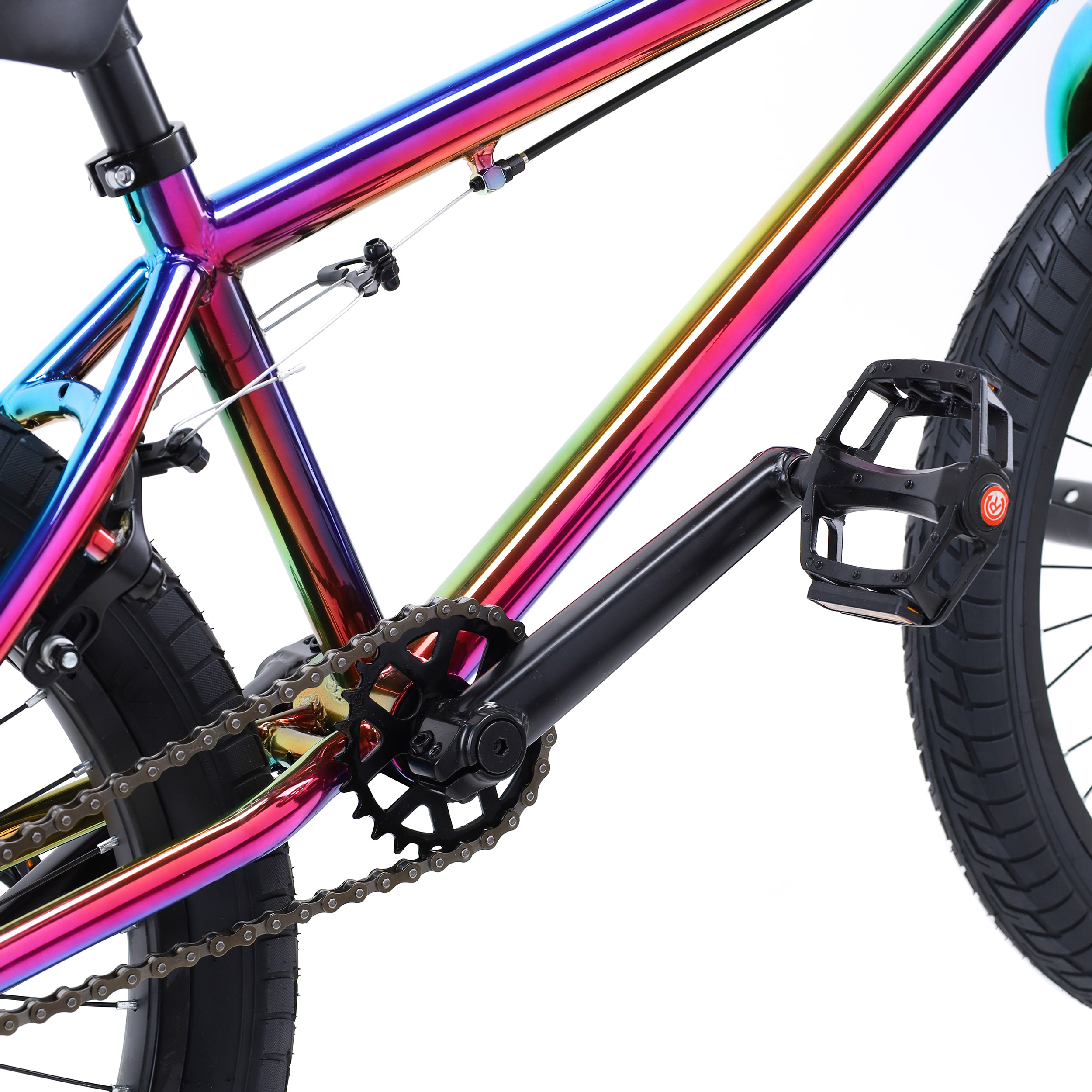 Велосипед BMX 20" COMIRON Chameleon BMX-X7, Рама 20.5" petrol chameleon metallic