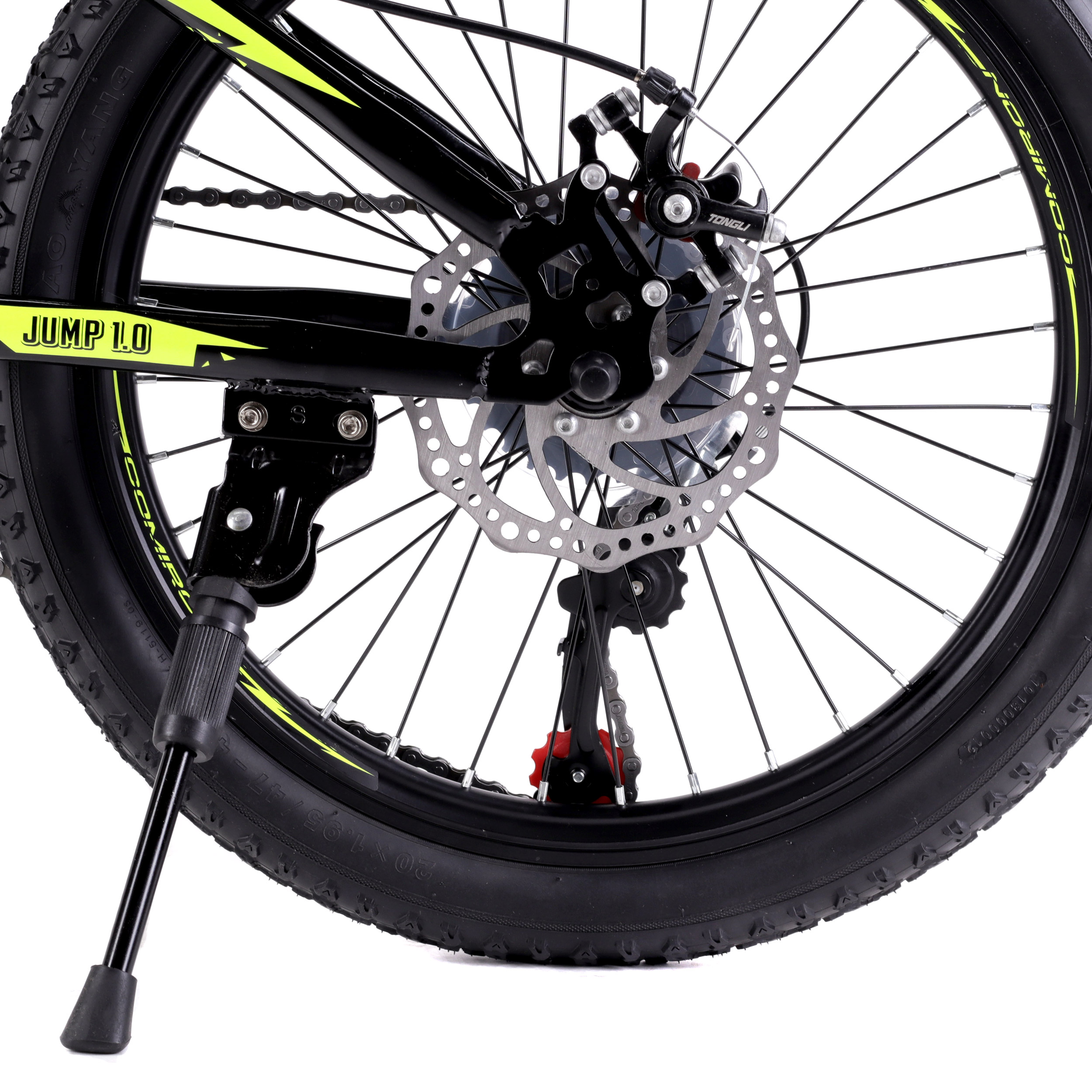 Велосипед 20" рама 12" 21sp GT20MW BY COMIRON JUMP чёрно-жёлтый