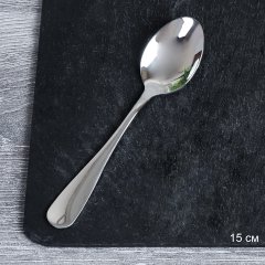 Ложка чайная 1 штука Серебро Классика / YGH24-10100-SM /уп 600/