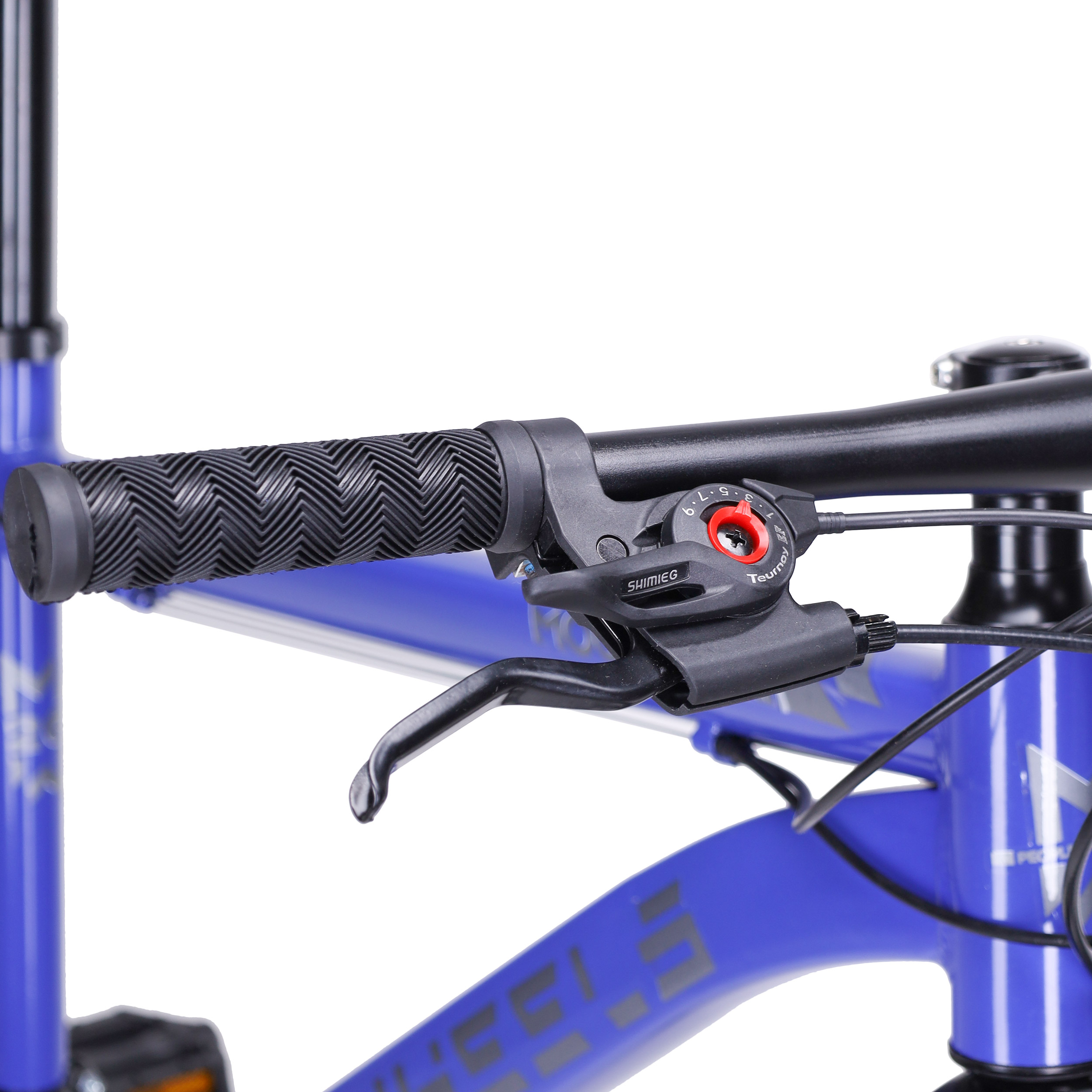 Велосипед 26" рама 17" 21sp MEGAWHEELS MOUNTAIN II чёрный-синий