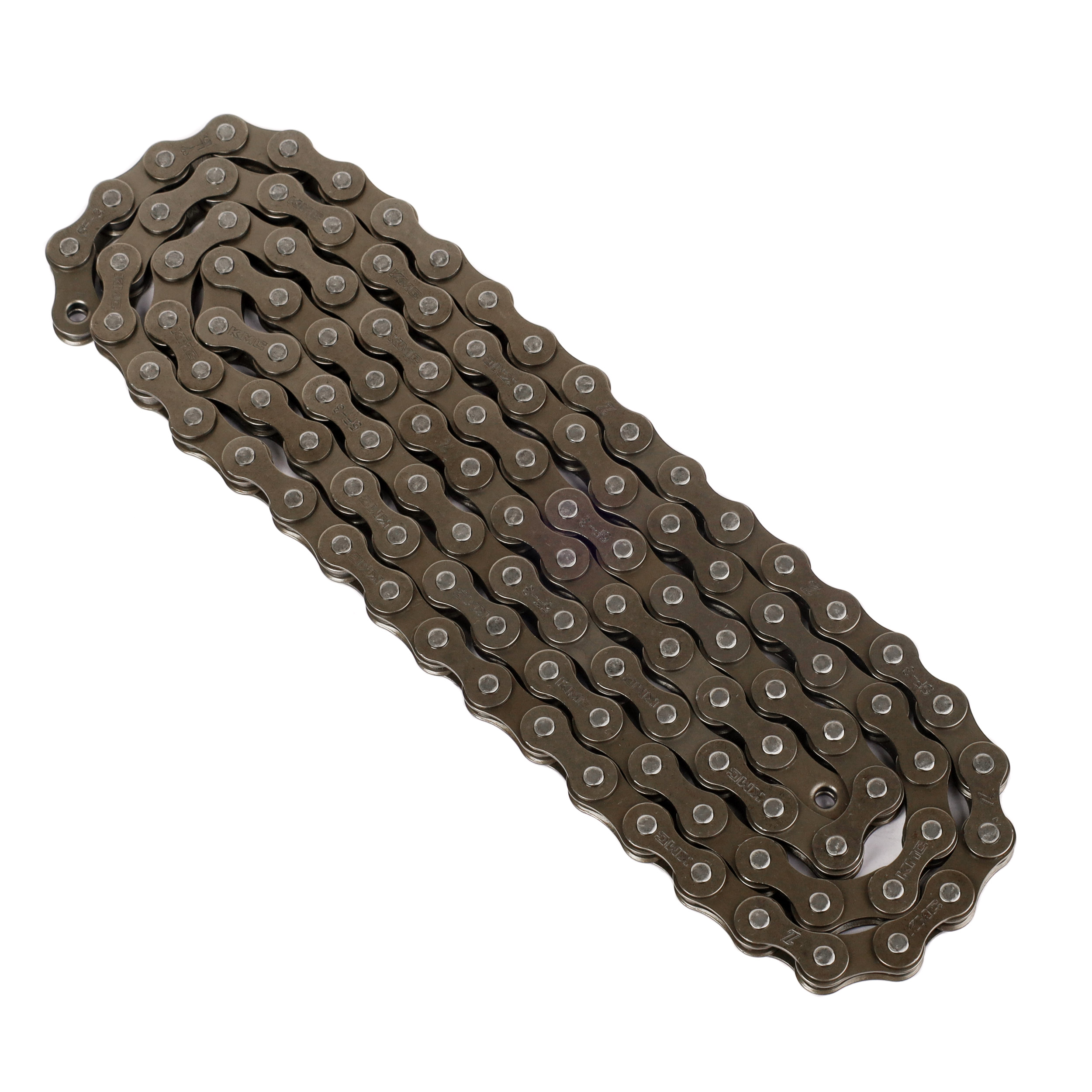 Велосипедная цепь KMC BMX.City.Track.Fix bike. Z1. С замком. 1/2"х1/8"/112звеньев. 1 Speed. Без блистера./уп 50/