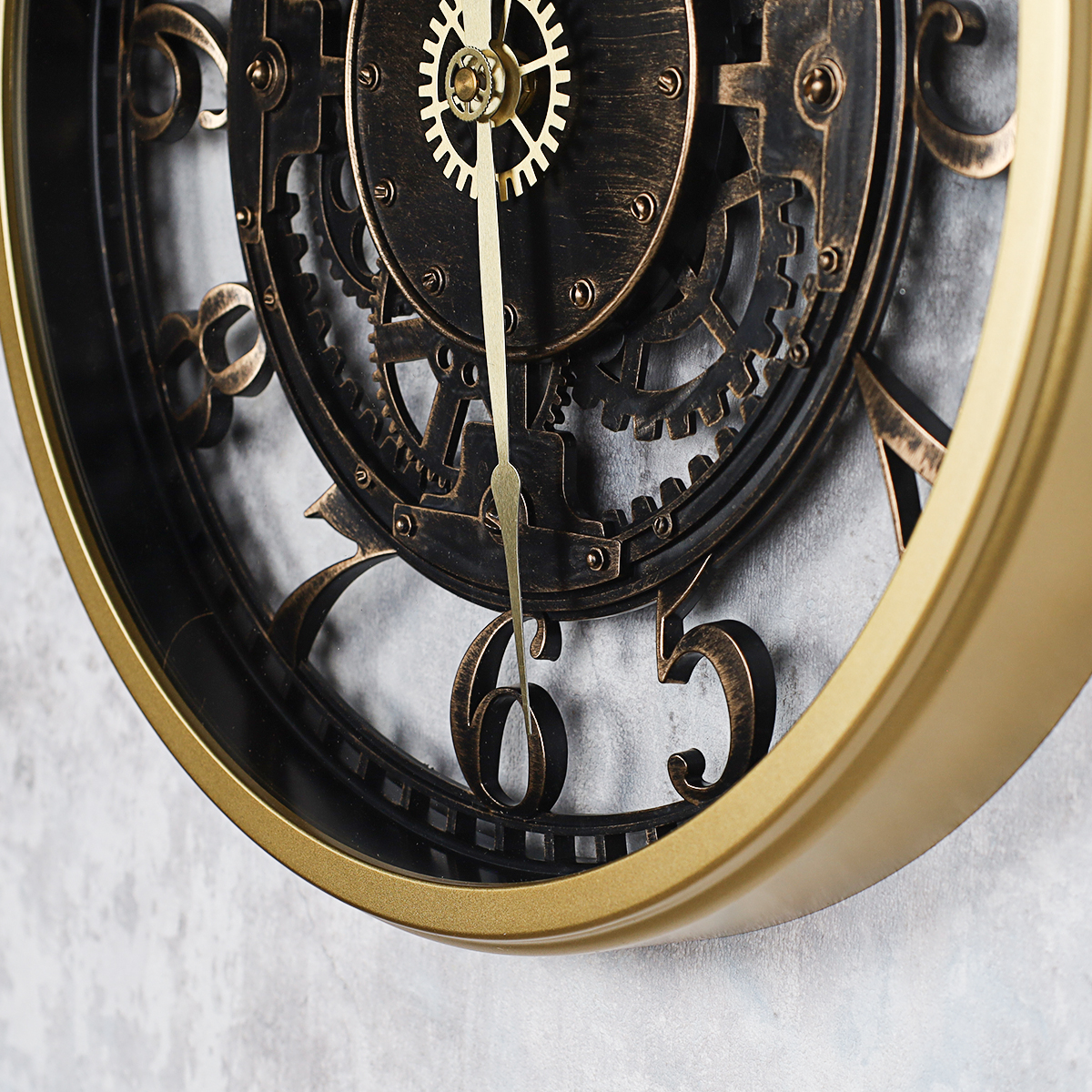 Часы настенные 35 см / 253 /уп 12/шестеренки