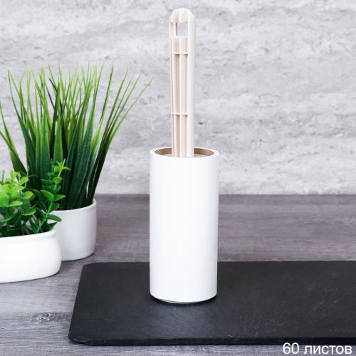 Щетка для одежды роликовая 60 листов / 8214 /уп 200/ OPP