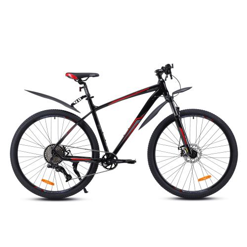 Велосипед 29" рама 21" 1x10sp 11-42T COMIRON GENESIS чёрный красный