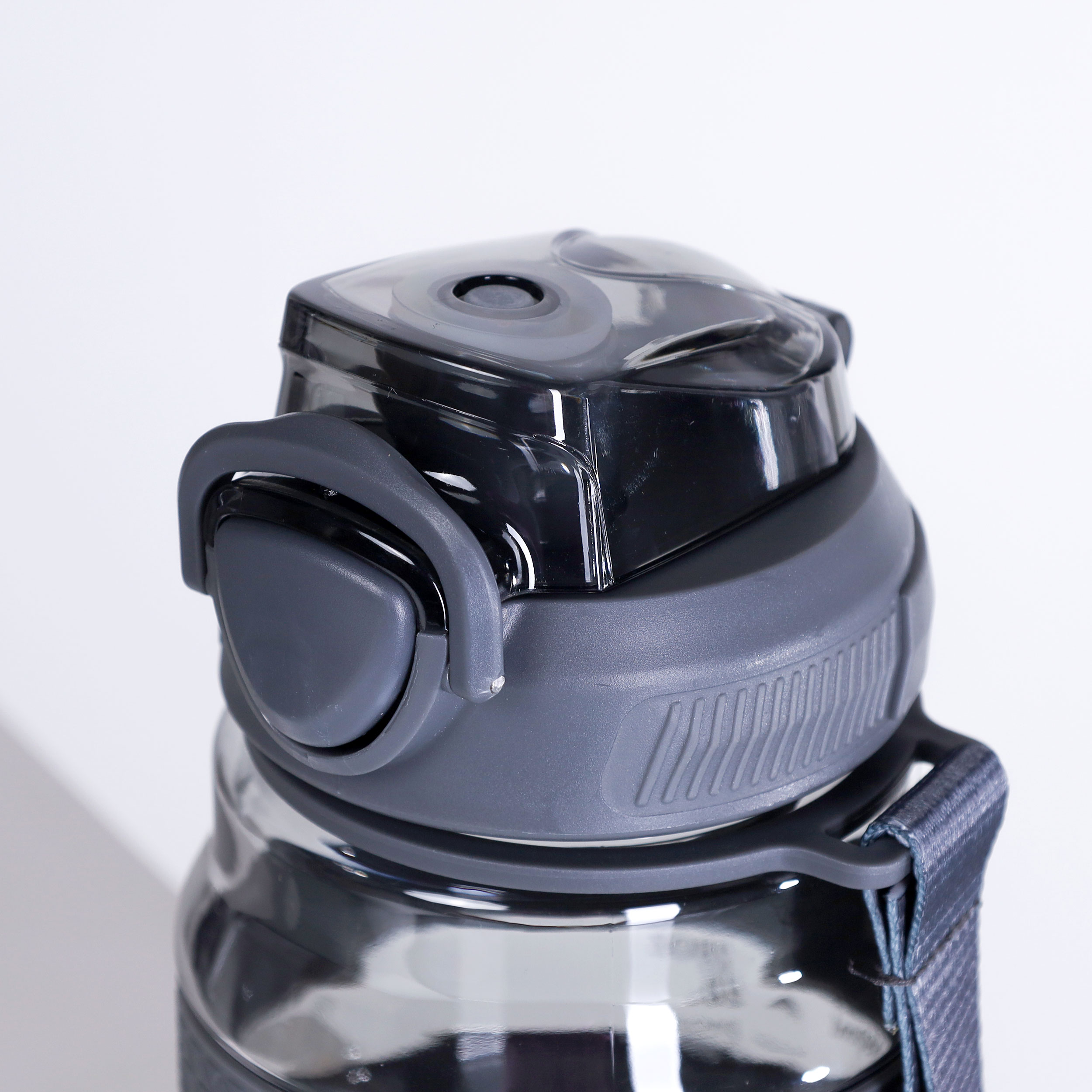 Бутылка для воды Woohooo H2O 850 ml / Пищевой PP / Серый / уп 60 / АКЦИЯ