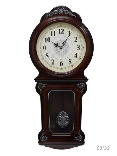 Часы настенные с маятником 68х32 см / 8398 /уп 6/