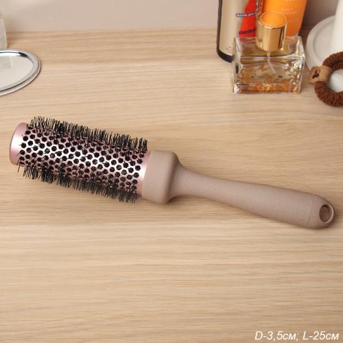 Расческа брашинг 25 см / 8616G /уп 12/120/