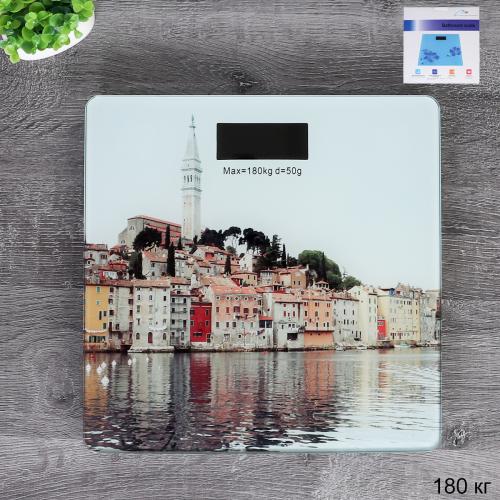 Весы напольные электронные 180 кг Европа / E-217 /уп 10/без батареек