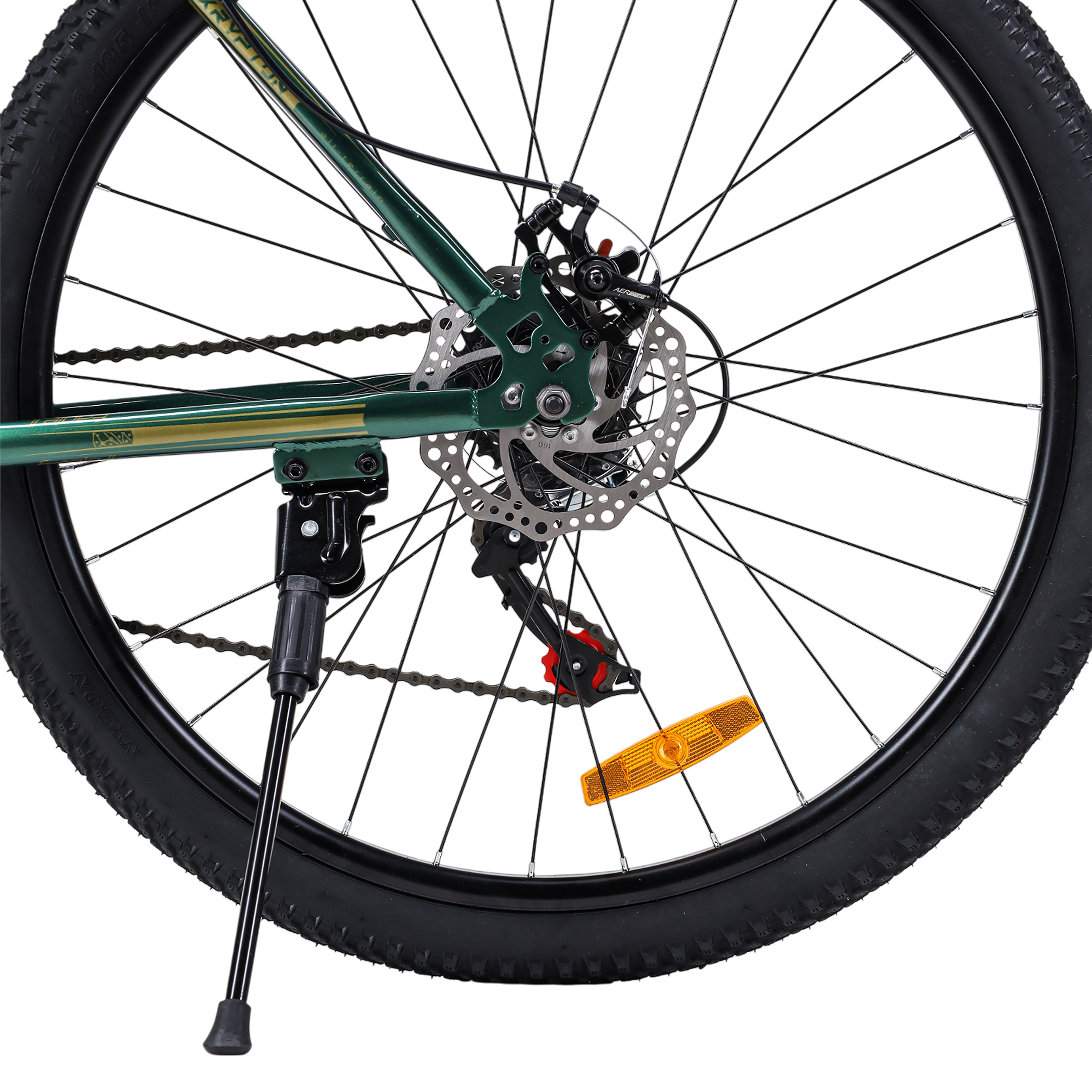 Велосипед 27.5" рама 19" 21sp KRYPTON EAGLE II зелёный тёмный evergreen