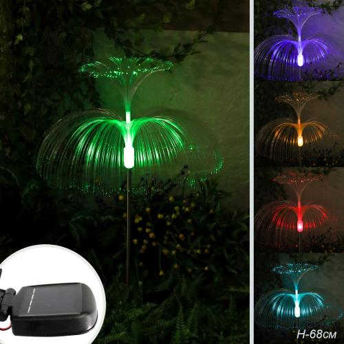 Светильник садовый на солнечной батарее Фейерверк 2 яруса / PMF-03 /уп 2/120/теплый цвет