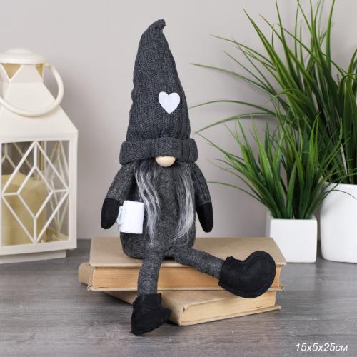 Декоративное украшение Гном 23 см / GH-28/1 /уп 50/100/