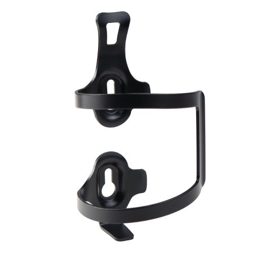 Держатель бутылки для воды велосипедный алюминевый черный /CUI-67 /уп 100/