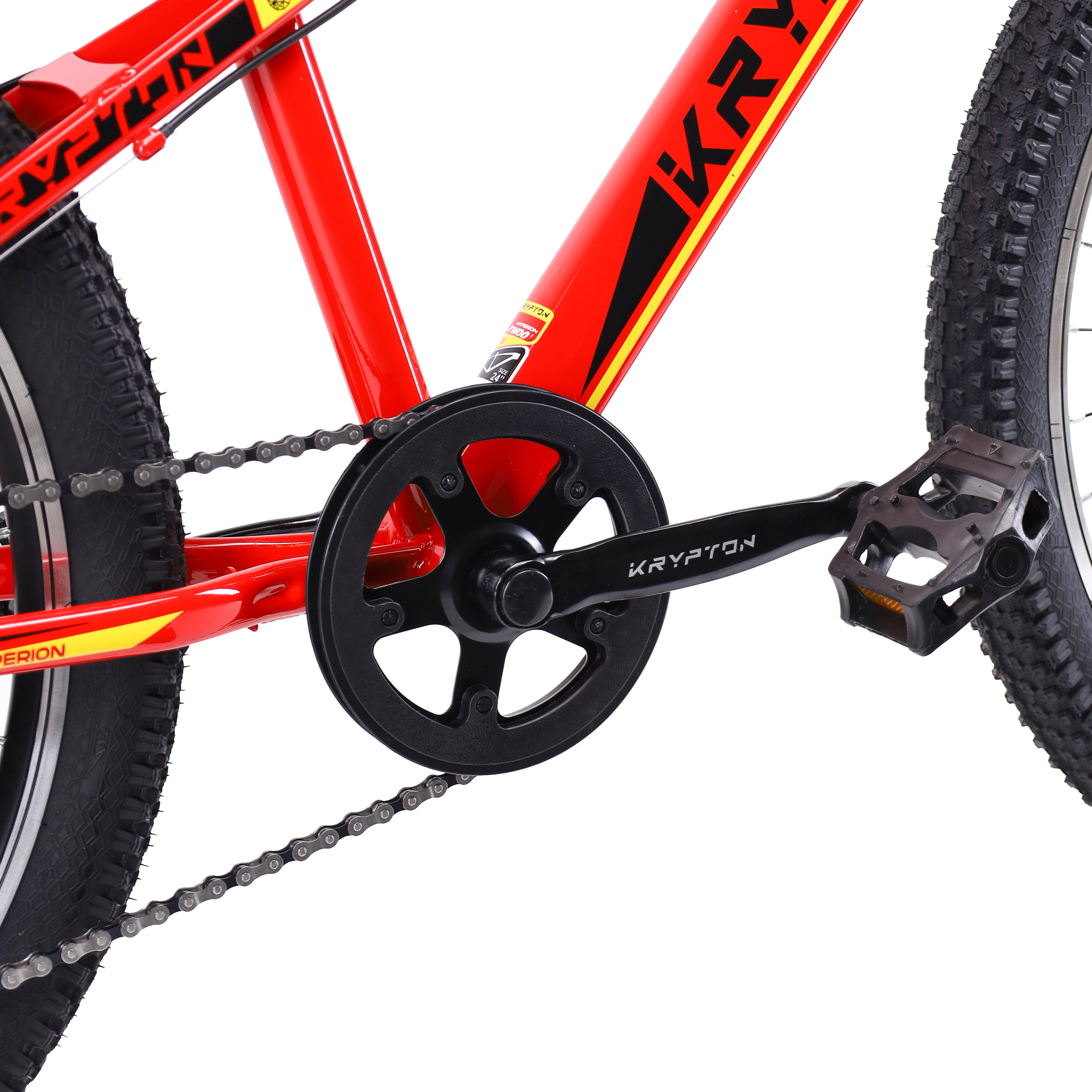 Велосипед 24" Krypton Hyperion ригид KH10R24HF 7sp огненный феррари