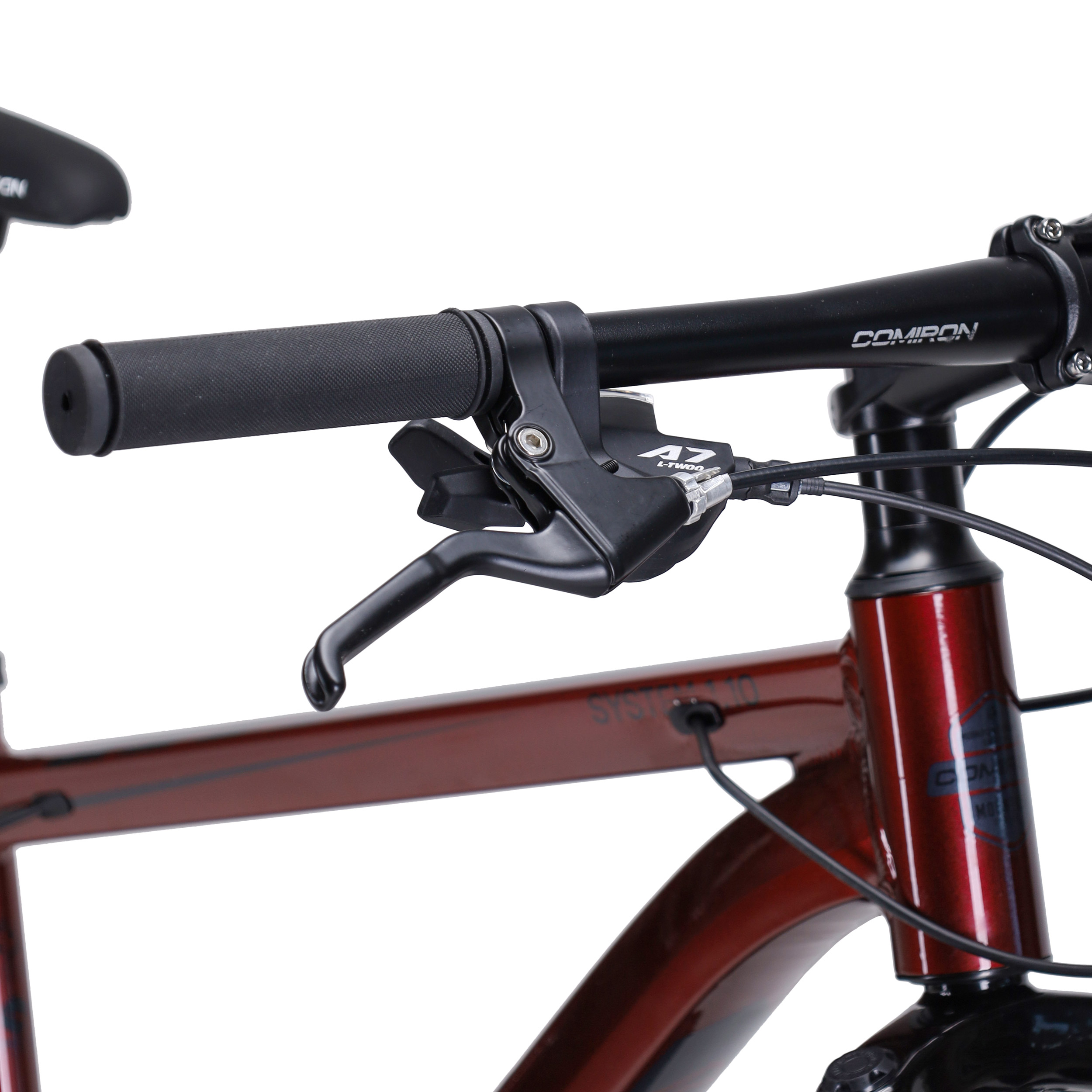Велосипед 27,5" рама 19" 1x10sp COMIRON SYSTEM красный