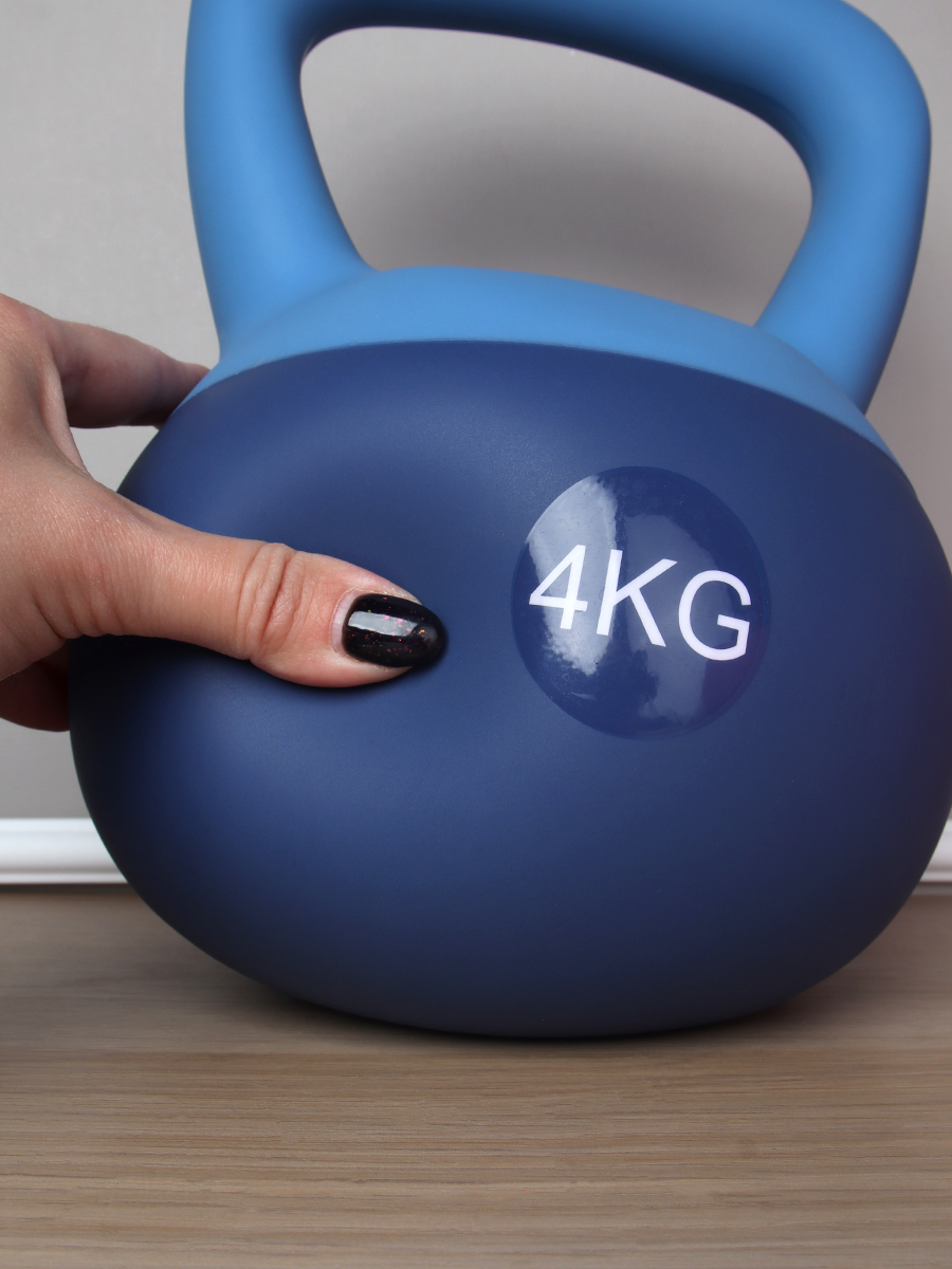 Гиря мягкая Woohooo Soft Power/ 4 кг/ синий / уп1